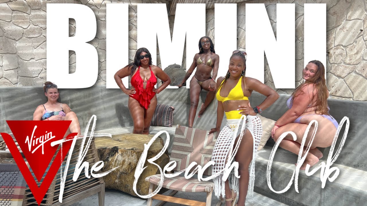 The Private Beach Club At Bimini + I DIDN'T KNOW THEY HAD THIS!? | Virgin Voyages Scarlet Lady