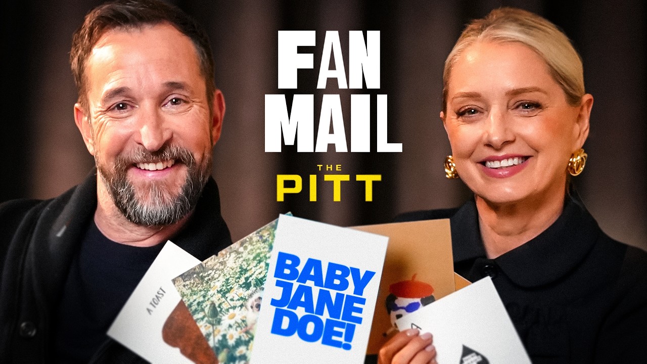 The Pitt stars Noah Wyle & Katherine LaNasa answer your most asked questions | Fan Mail