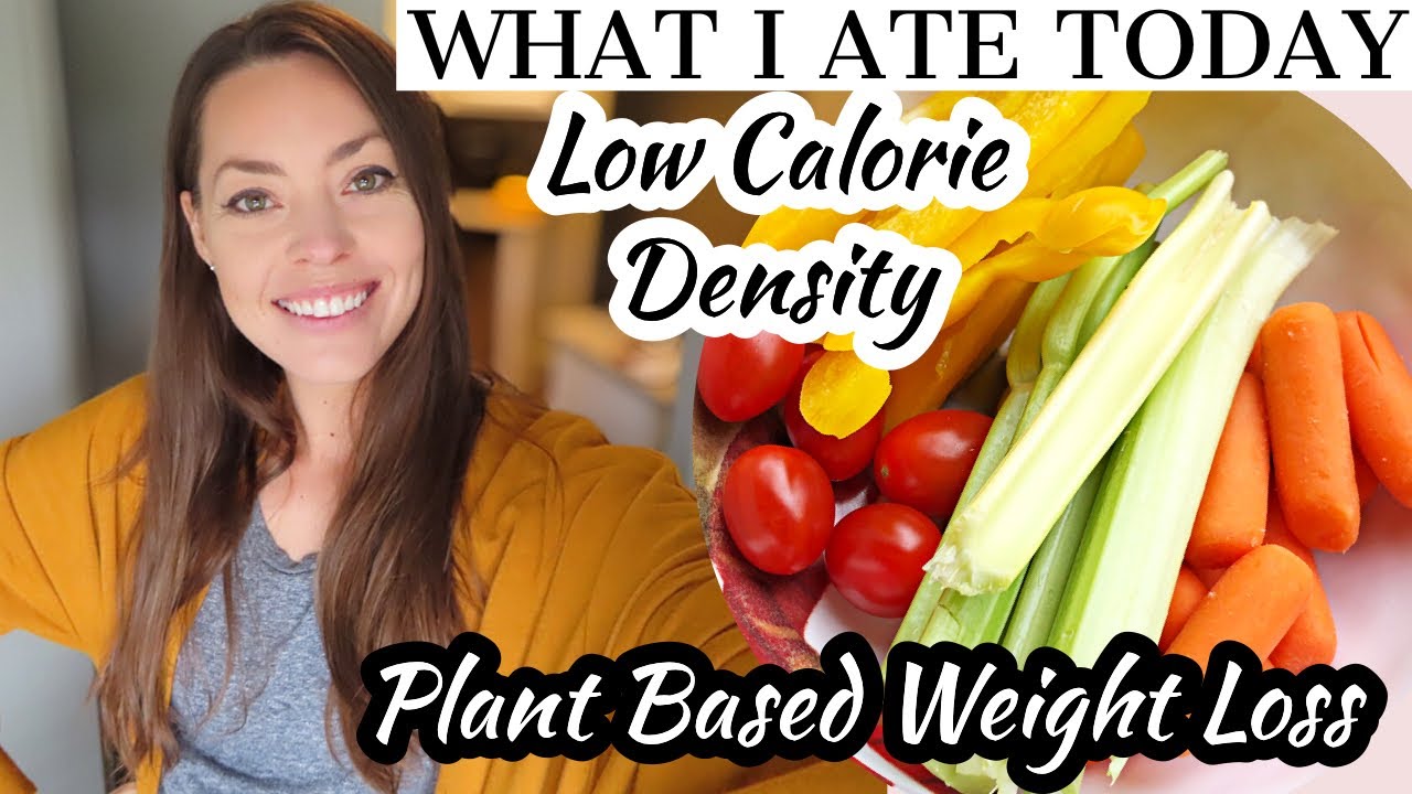 WHAT I EAT IN A DAY | Low Calorie Density Meals For Weight Loss | Whole Food Plant Based Vegan 🌱