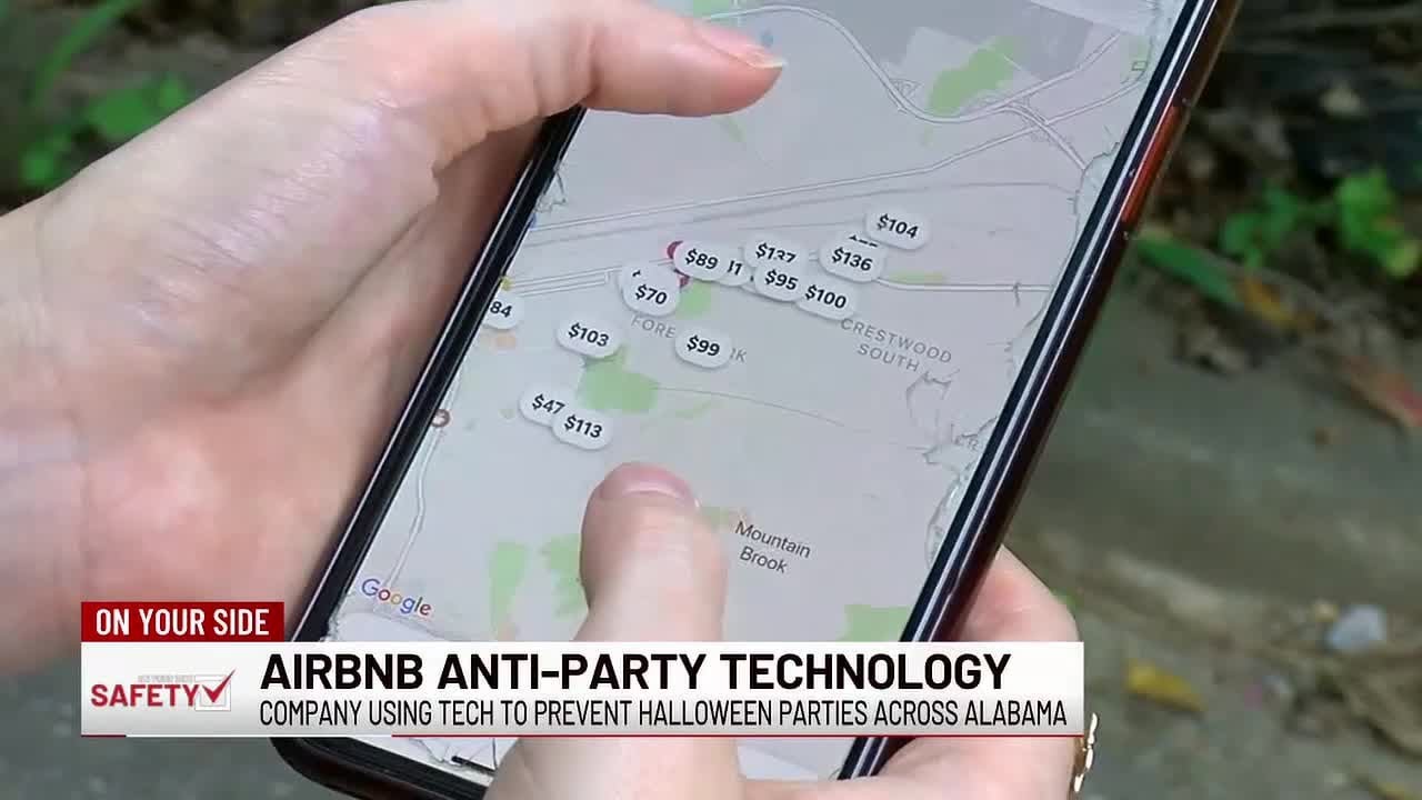 AirBNB anti-party technology