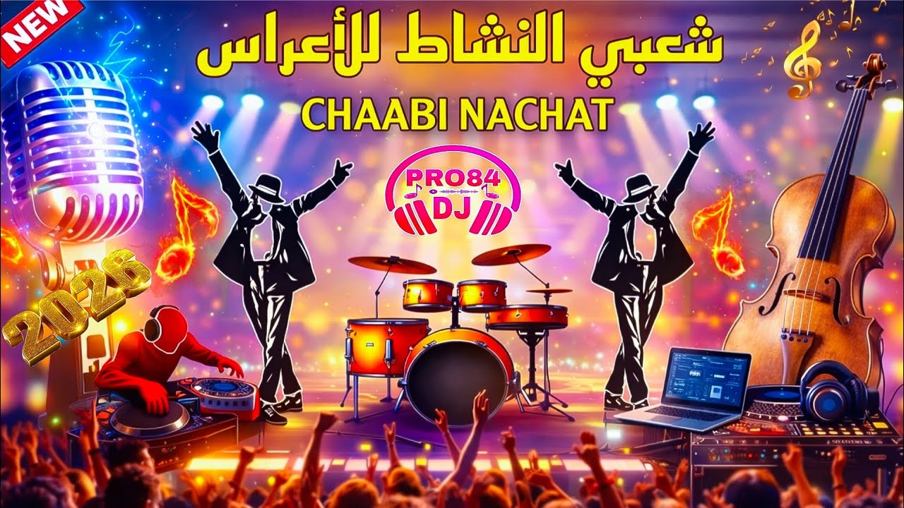 شعبي النشاط الركزة نايضة💃Chaabi Nachat Ambiance Mariage Marocaine 🇲🇦2026