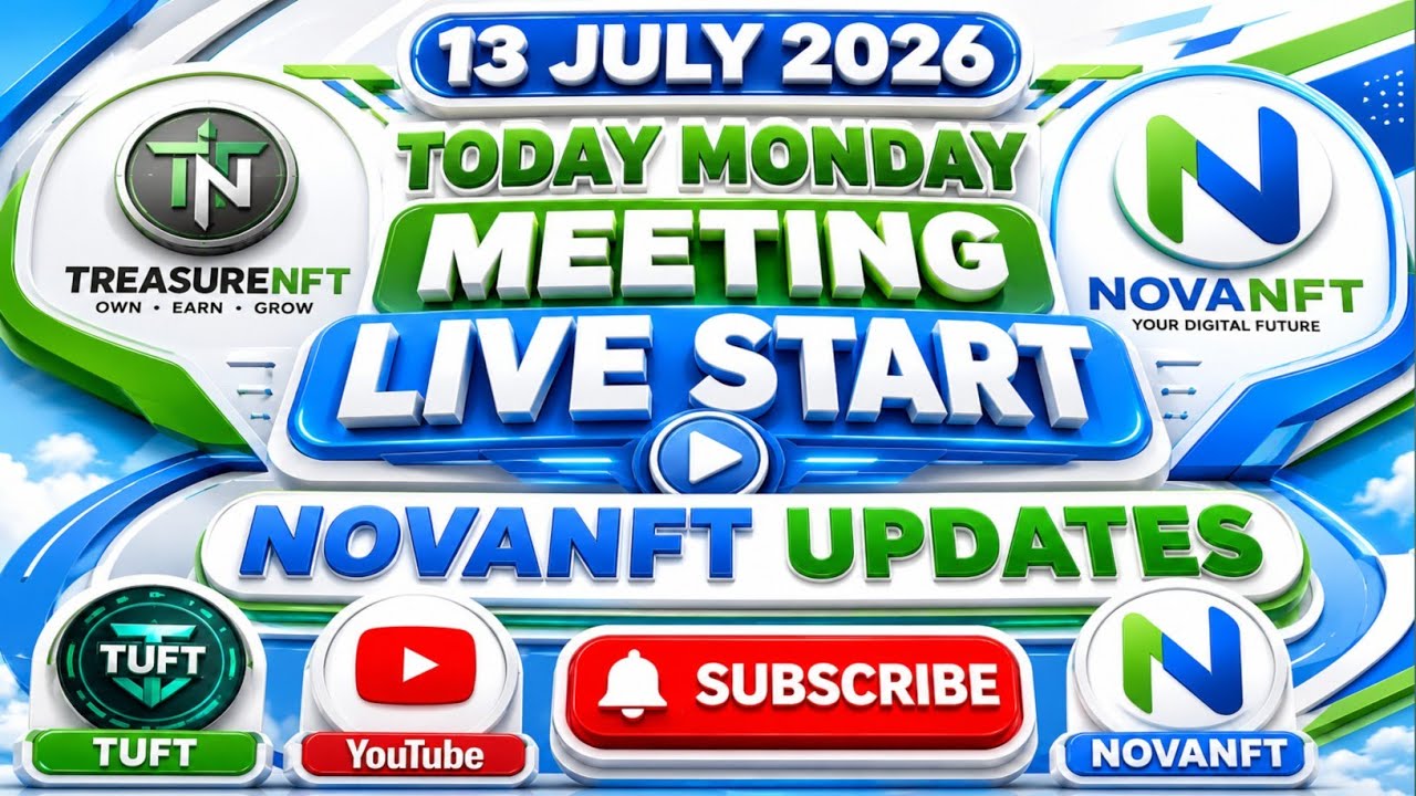 LIVE: TREASURE NFT MEETING | LATEST UPDATES AND INFORMATION | WITHDRAWAL UPDATE NOVANFT |