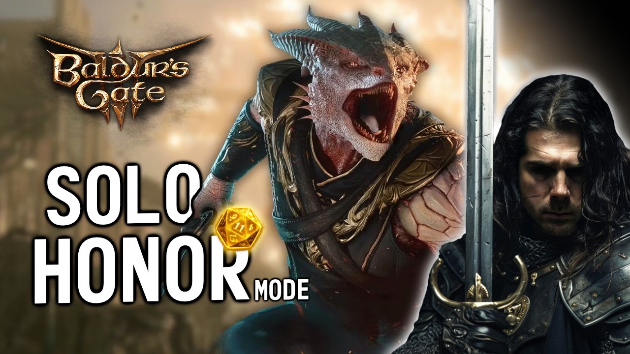 Attempting Baldur's Gate 3 Solo Honour Mode Again....