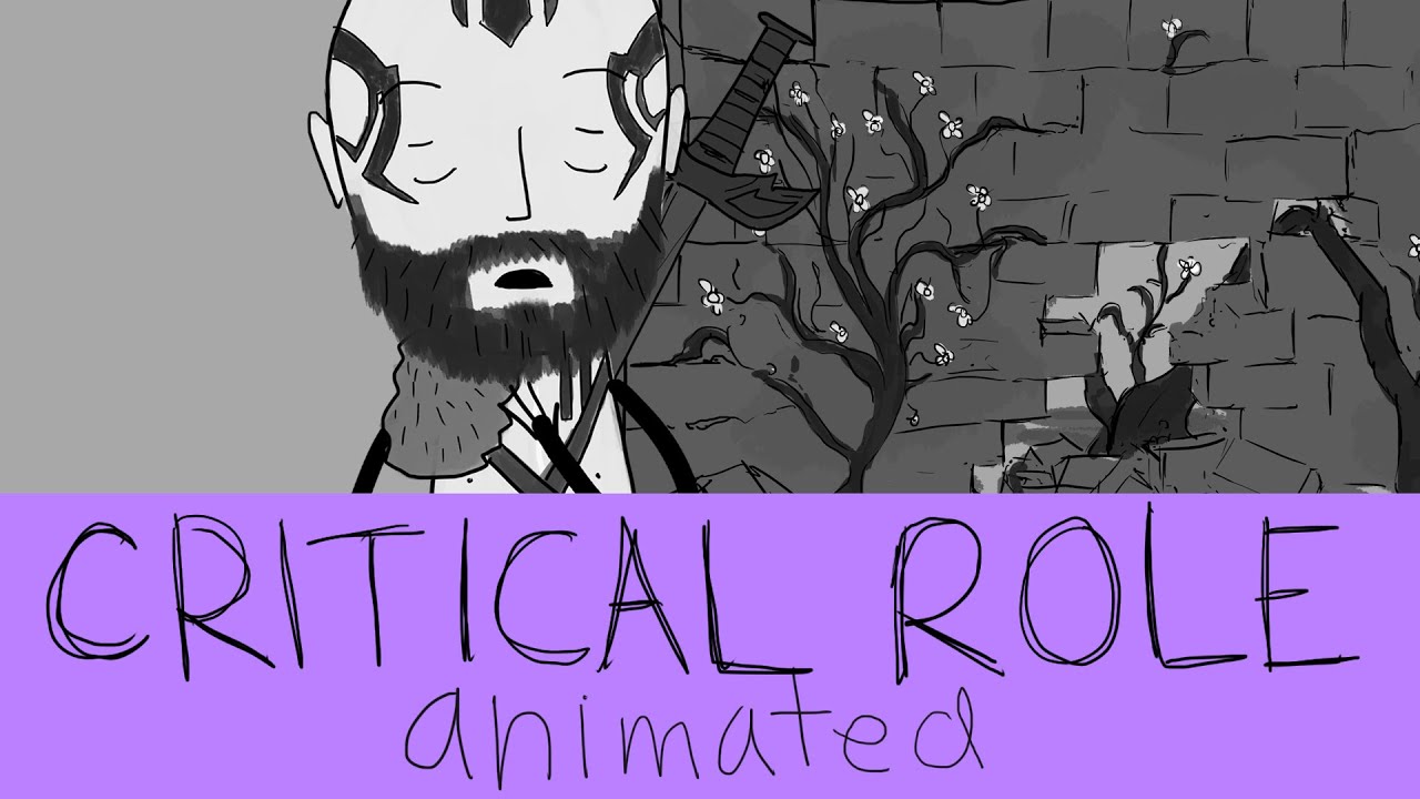 Critical Role Animated - Grog Talks to the Nymph