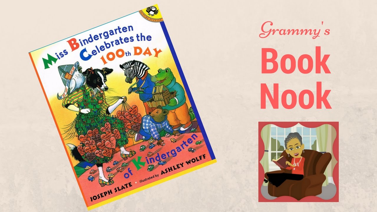 Miss Bindergarten Celebrates the 100th Day of Kindergarten | Children's Books Read Aloud