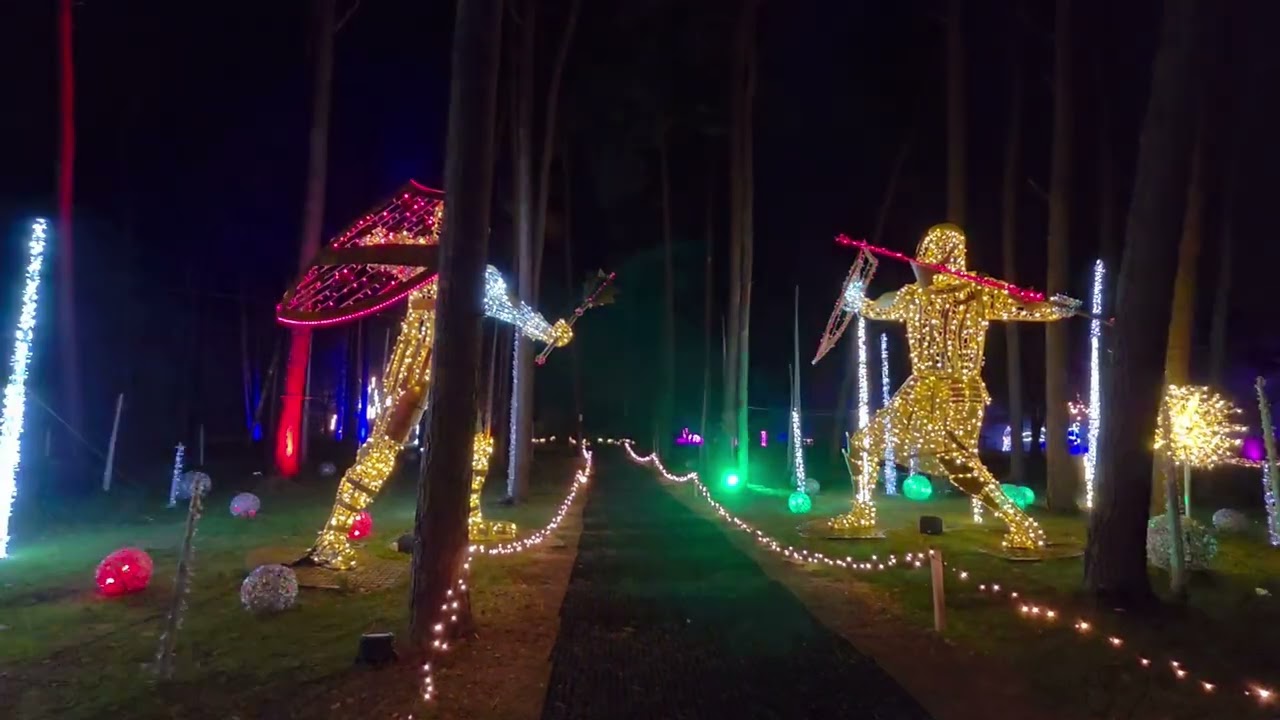 Lichtspiele im Lichterpark NRW Lumagica Magic Moments in Wassenberg