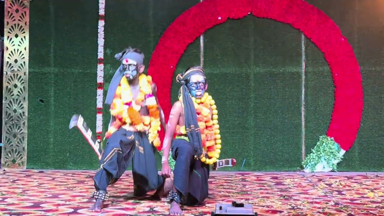 Angey idi mulanguthu Karuppasamy dance👺🔥fire on the stage🔥🥵 dance gone wrong 