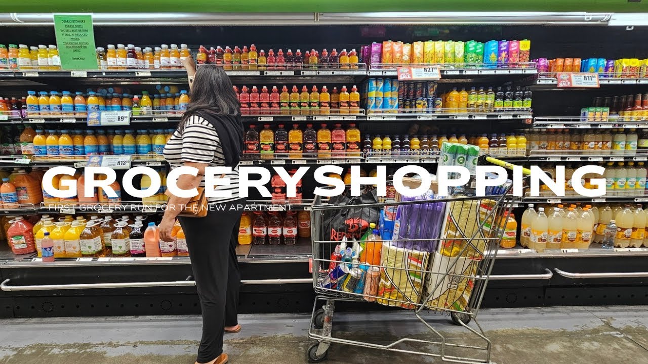 We Moved! First Grocery Shopping for Our New Apartment at Giant Hyper 🛒 🥑