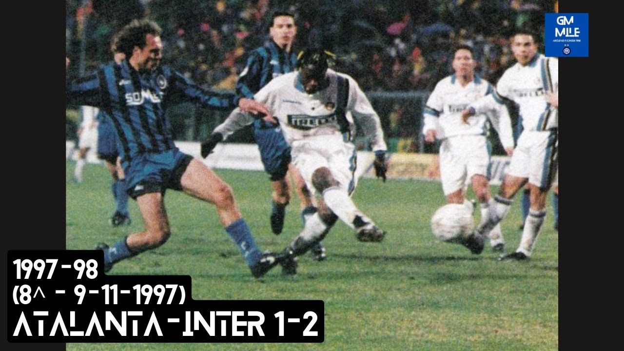 1997-98 (8^ - 09-11-1997) Atalanta-INTER 1-2 [Djorkaeff,Caccia,West] Servizio Pressing Italia1