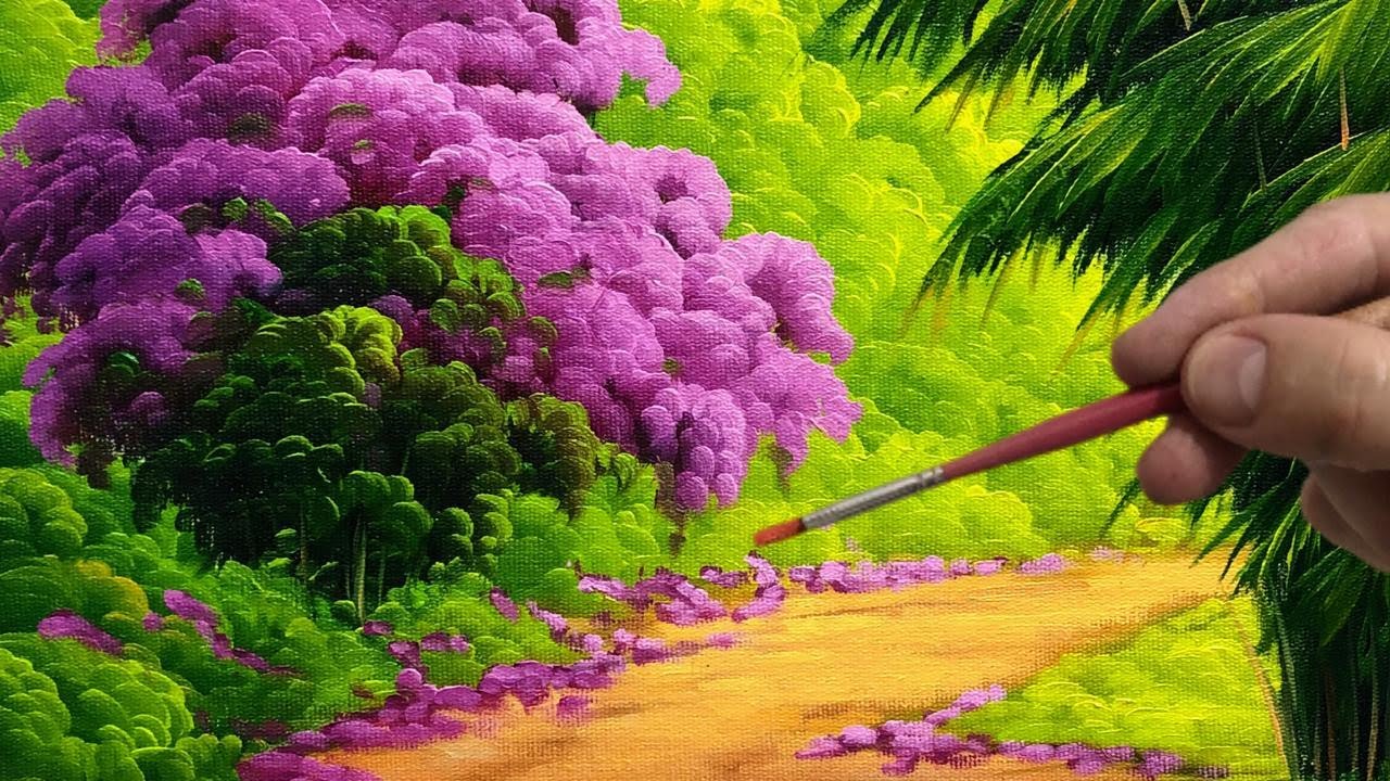 PINTURA PASSO A PASSO / PRIMAVERA FLORIDA