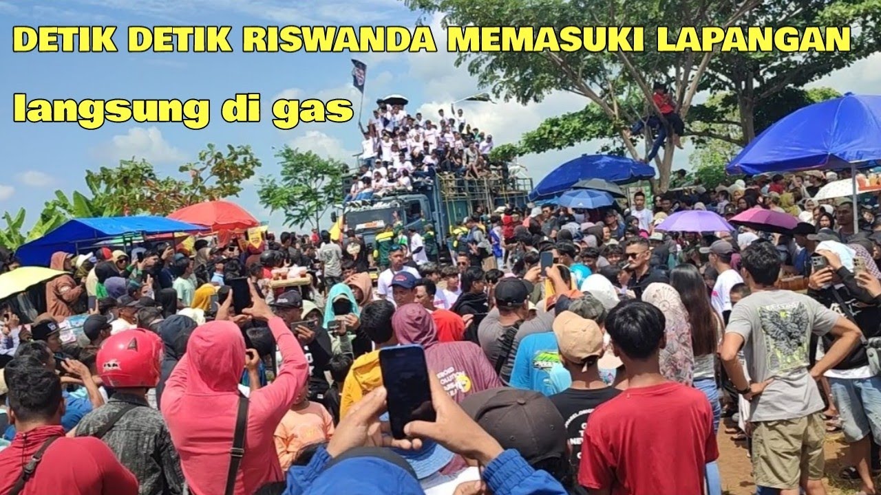 Detik detik riswanda memasuki lapangan battle wedusan langsung di gas 🔥