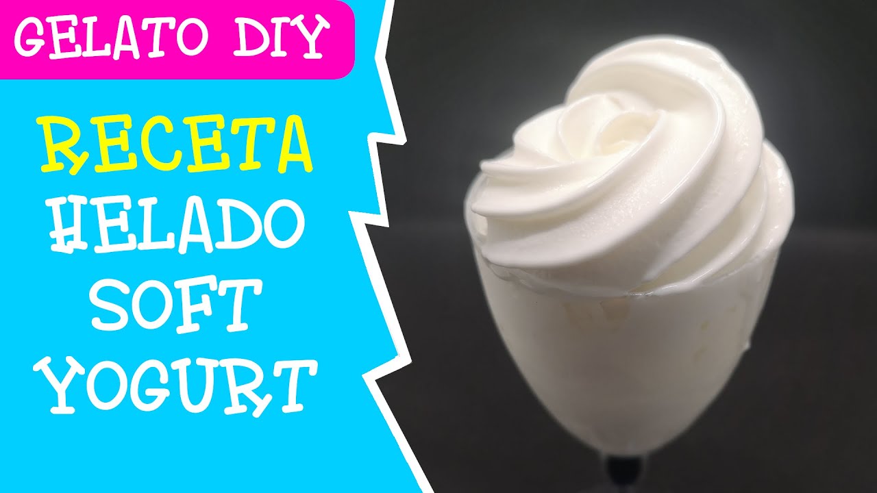 HELADO SOFT DE YOGURT NATURAL - receta