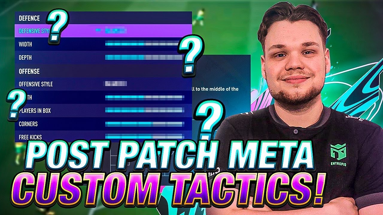 BEST POST PATCH CUSTOM TACTICS | META CUSTOM TACTICS FOR FIFA 21 (FUT CHAMPS) - FIFA ULTIMATE TEAM