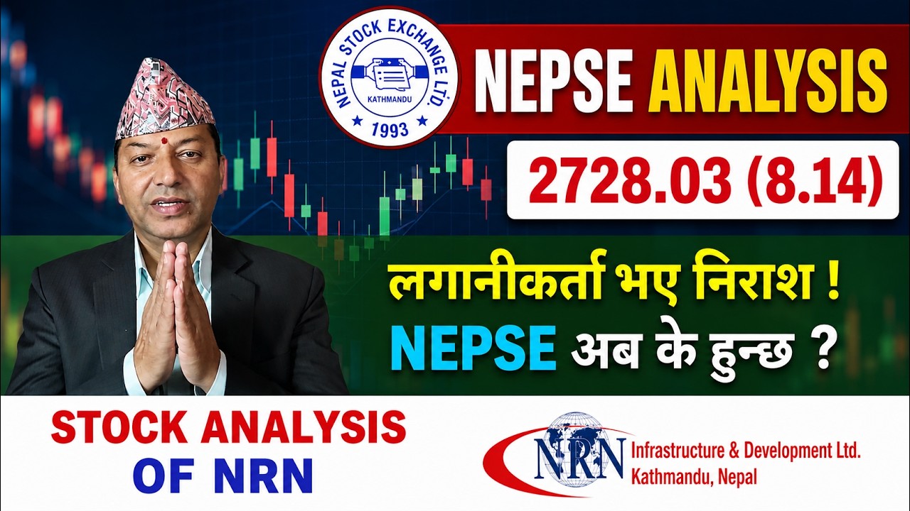 NEPSE Technical Analysis/NEPSE Daily Update/NEPSE Chart Analysis/NRN Analysis/Raju Paudel