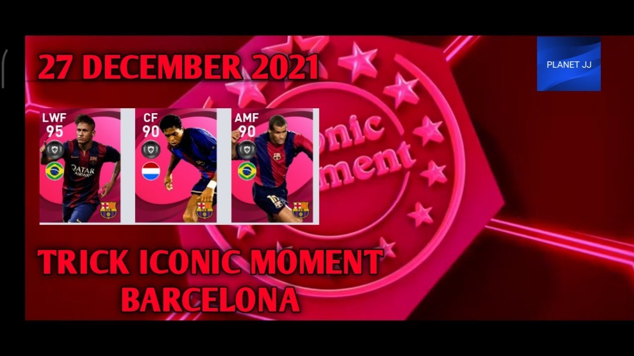 TRICK ICONIC MOMENT BARCELONA ⚽27 DECEMBER 2021⚽ eFootball PES2021⚽