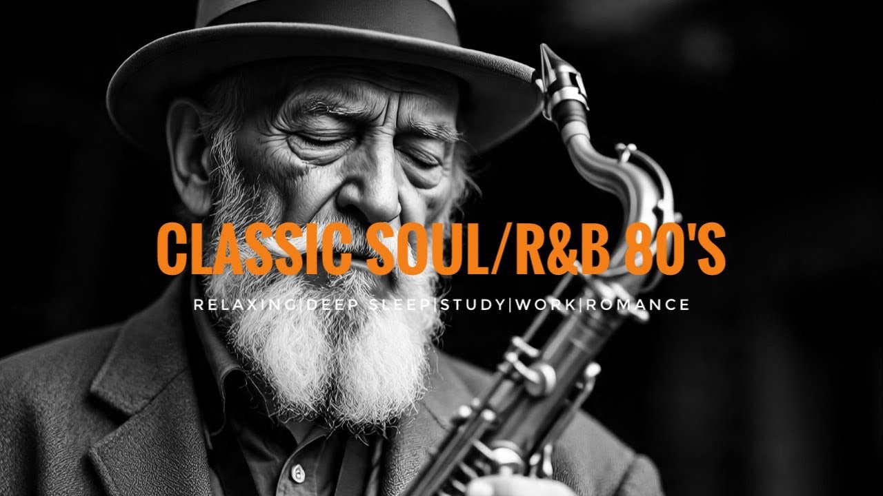 Smooth 80s/90s Soul R&B Jazz 🎷 Romantic Saxophone Night Vibes