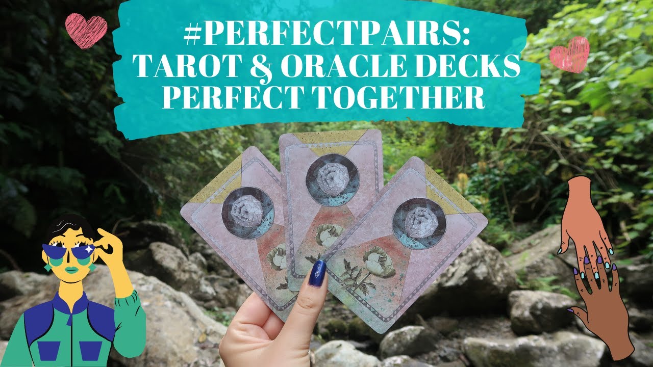 #perfectpairs  🥰MY FAVORITE TAROT AND ORACLE DECK PAIRINGS IN MY TAROT COLLECTION VR🌊