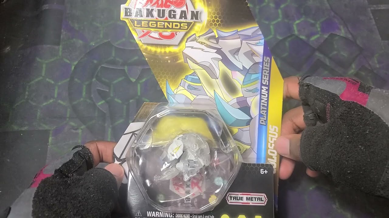TERAPAGOS JR? NEW BAKUGAN LEGENDS PLATINUM SERIES DIAMOND COLLOSUS UNBOXING!