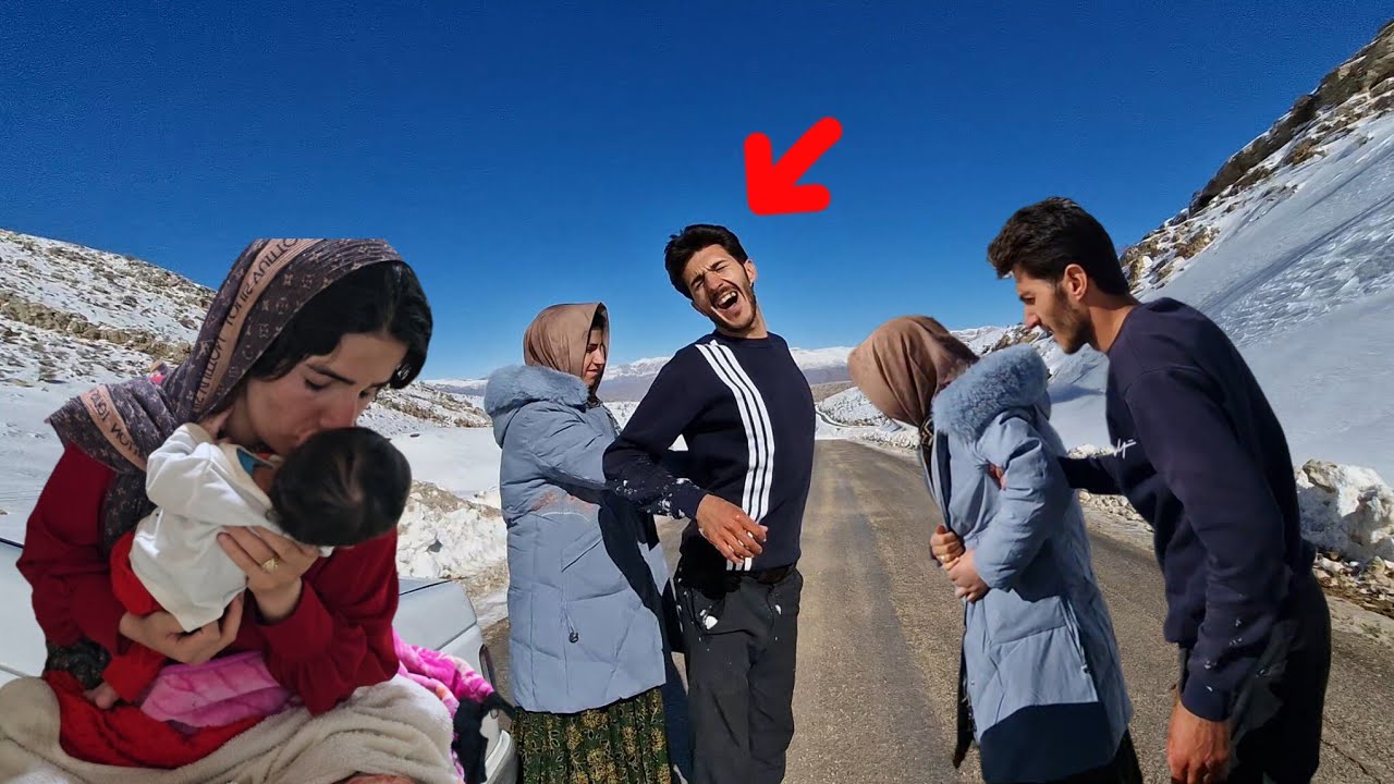 Returning home after a few days: Zohra's love for her daughter and husband