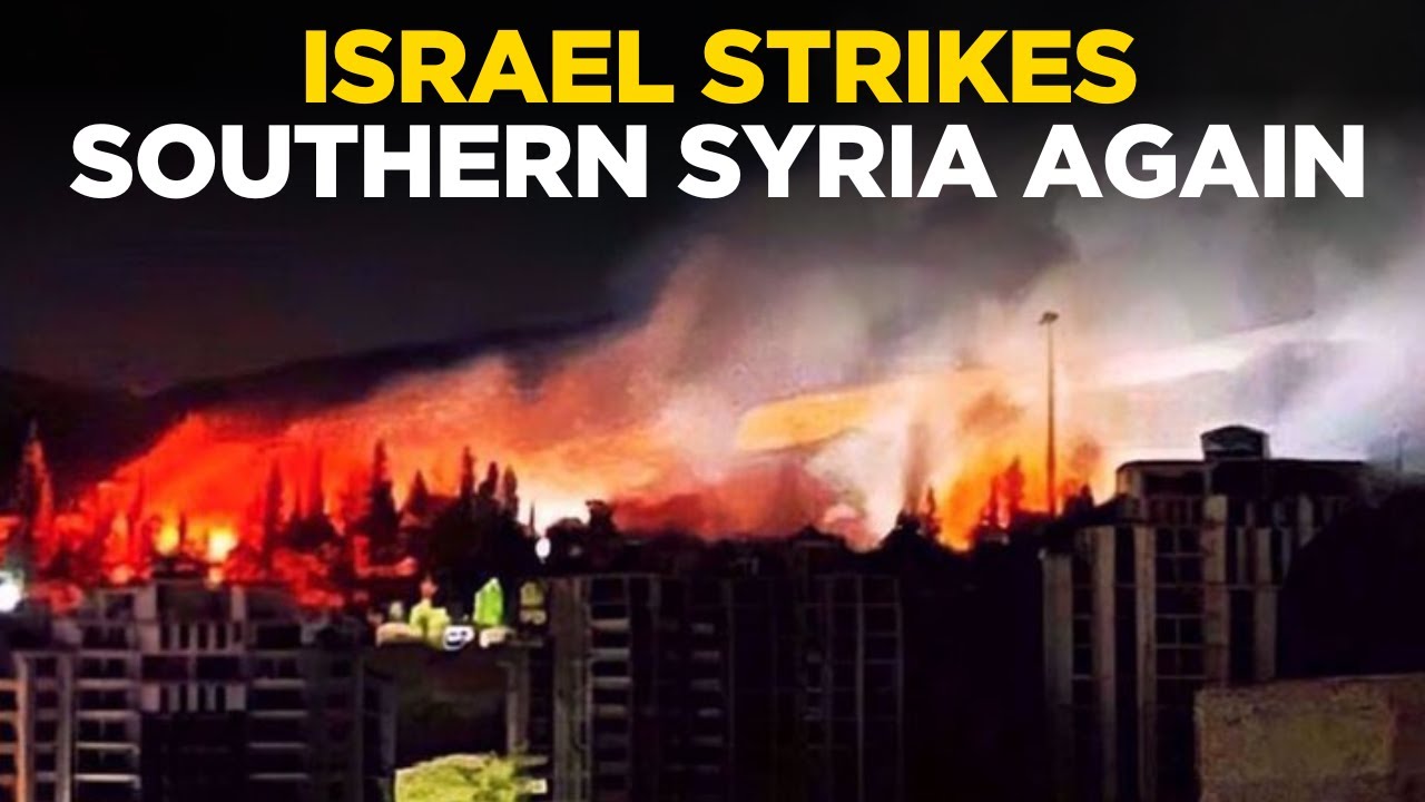 Israel War LIVE: Israel Hits Syria Again: Watch Exact Moment When Jets Bombed Hama Airbase