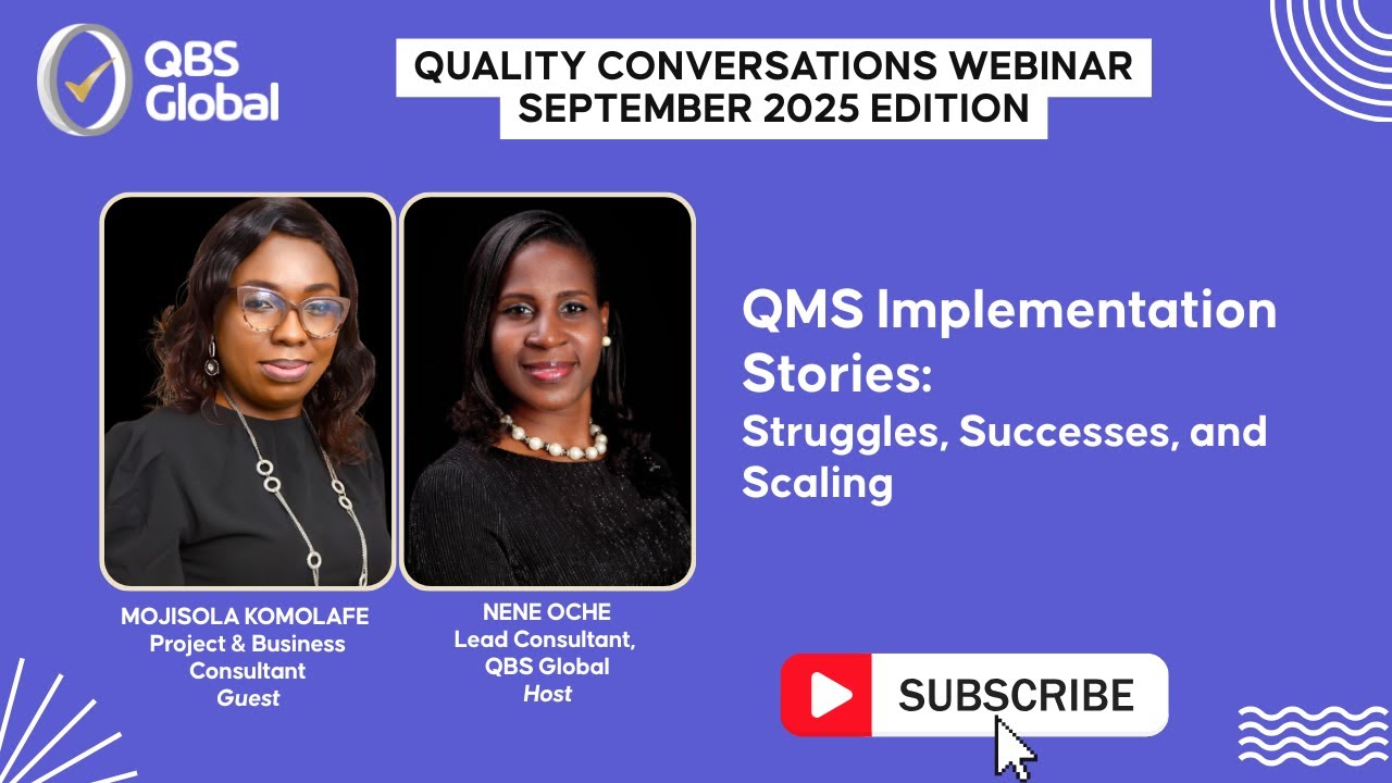 QMS Implementation: Struggles, Successes, and Scale-ups | Quality Conversations (September Edition)