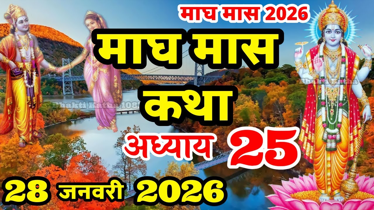 माघ मास की कथा | Magh Maas Ki Kahani | Magh Mahatam Ki Katha | Magh Maas Adhyay 25 |