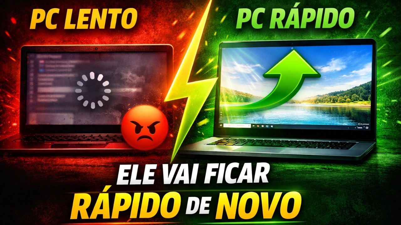 Seu PC Está Lento? Faça Essa Limpeza Completa e Deixe Ele Rápido Sem Formatar