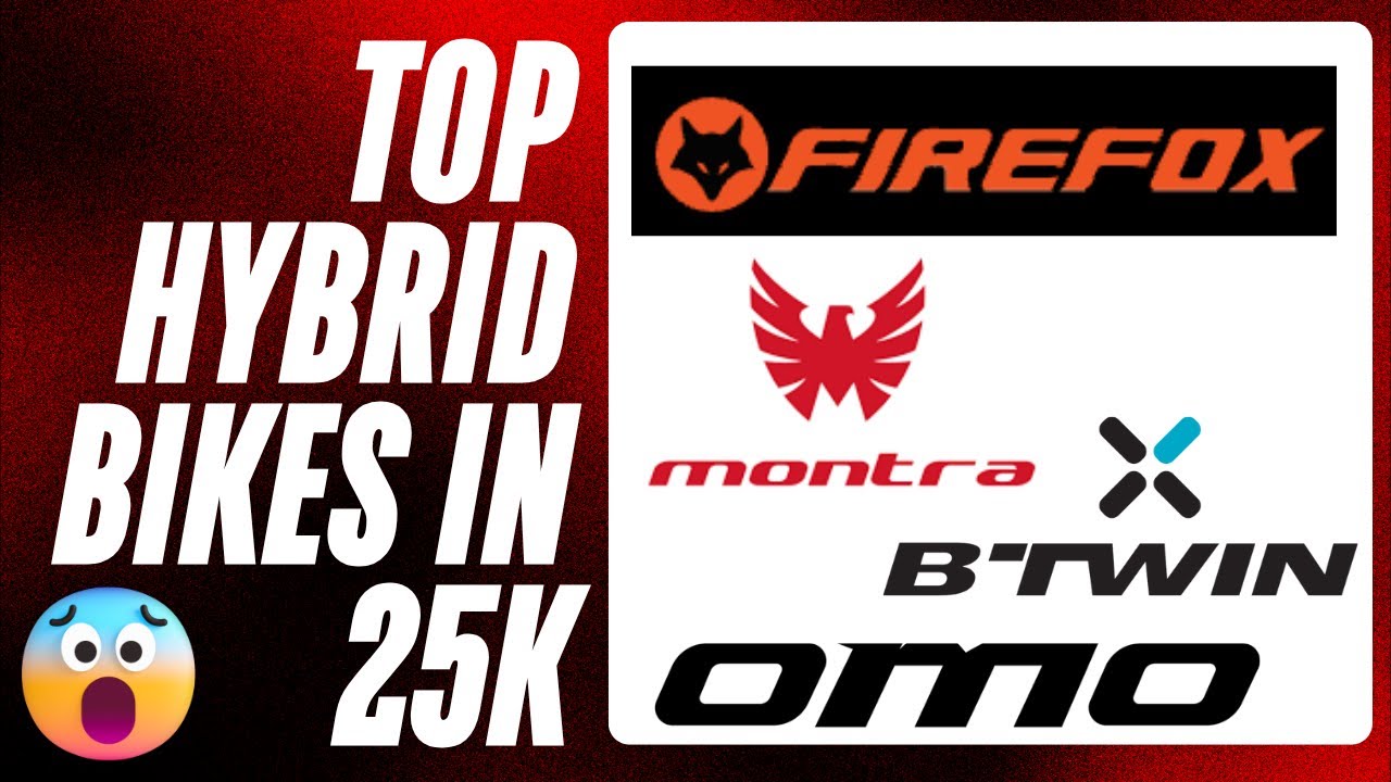 Firefox Rapide vs Montra Trance vs BTWIN RC100 vs OMO Hampi Prime : Top Hybrid Bicycle under 25k