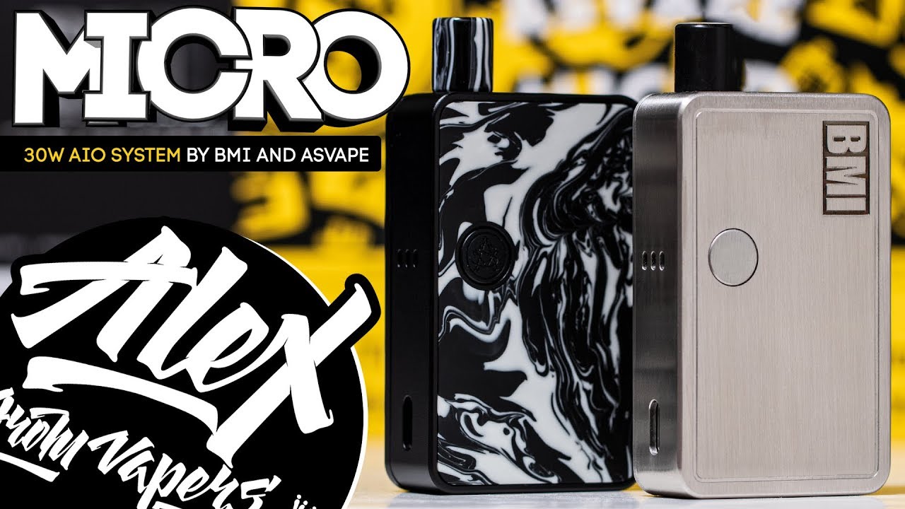BMI Micro VS Asvape Micro l Alex VapersMD review 🚭🔞