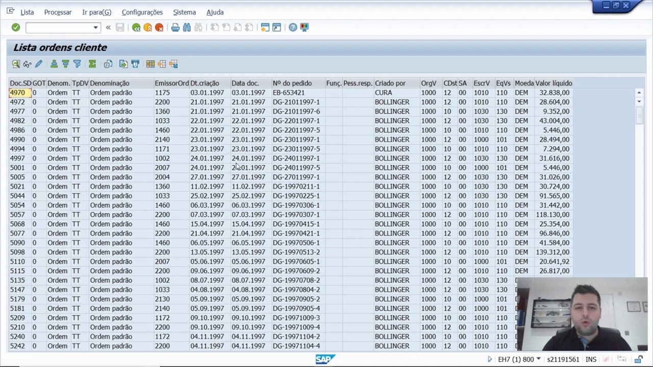 Licao 2 - Gerenciamento de Vendas | iTD Training
