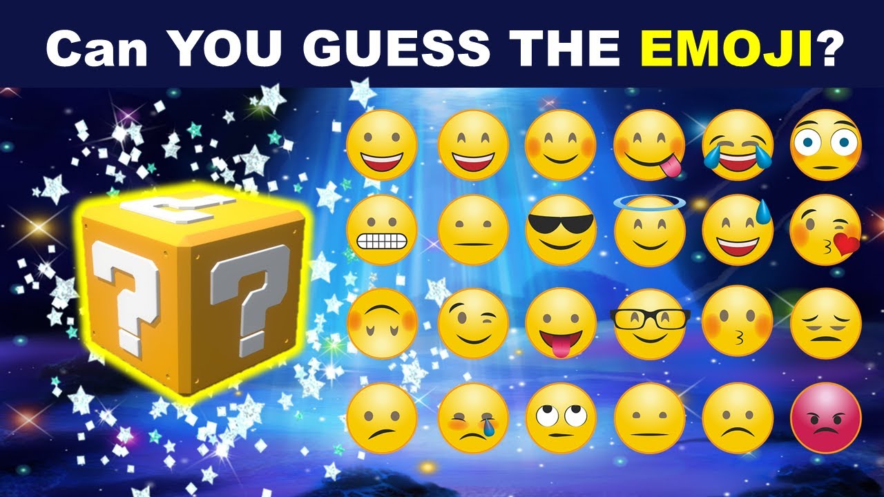 Guess the Emotion by the EMOJI! [Fun guessing game with EMOJIS!]