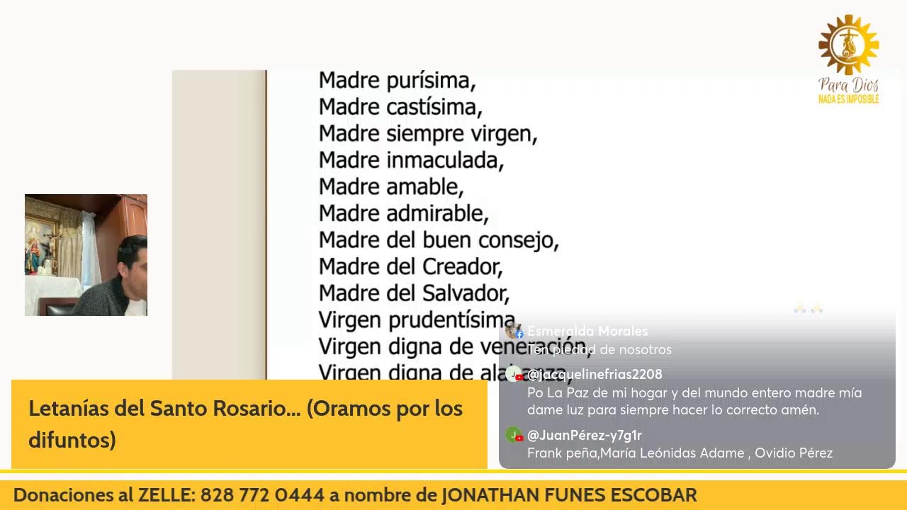 Rosario de la Aurora… MARTES