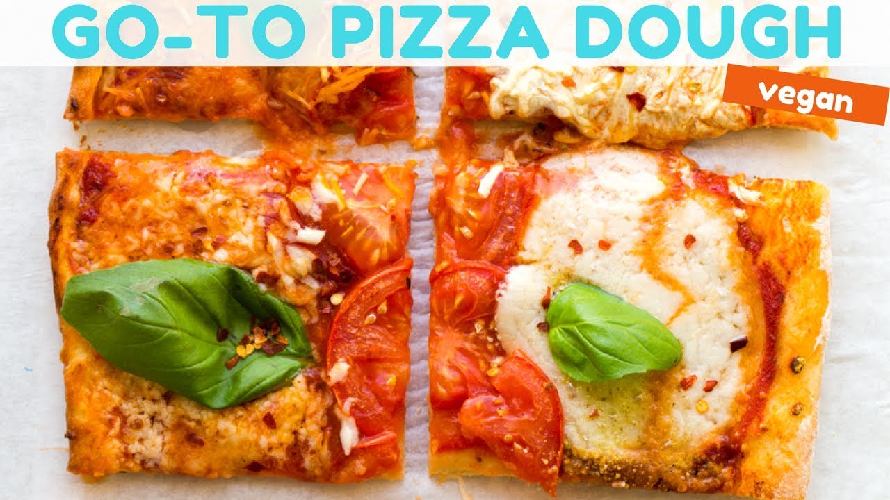 Pizza Dough (for a vegan pizza)