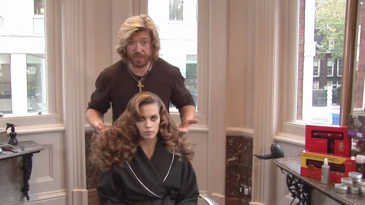 Hair Tutorial - Nicky Clarke Old School Hollywood Glamour