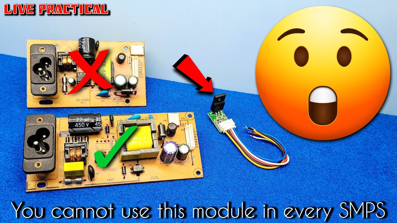 How to install module in SMPS without optocoupler /एसएमपीएस में मॉड्यूल कैसे लगाये?