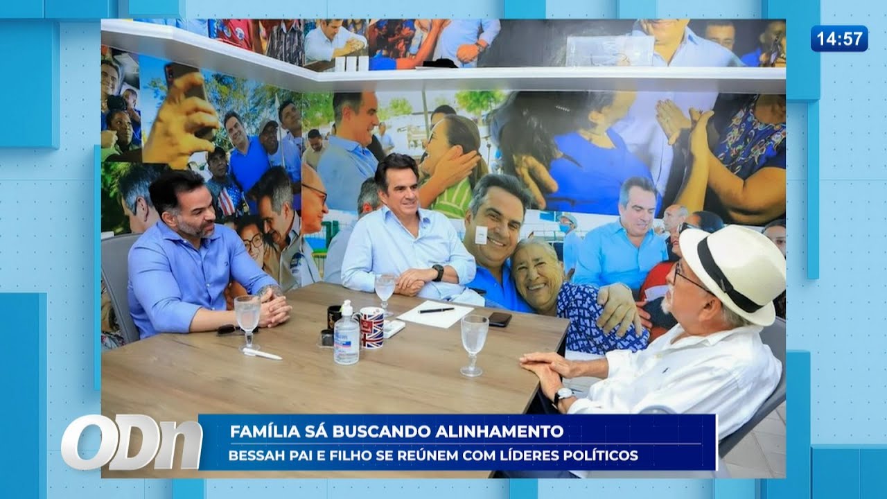 Família Sá buscando alinhamento: Bessah e filho se reúnem com líderes políticos 23 01 2026