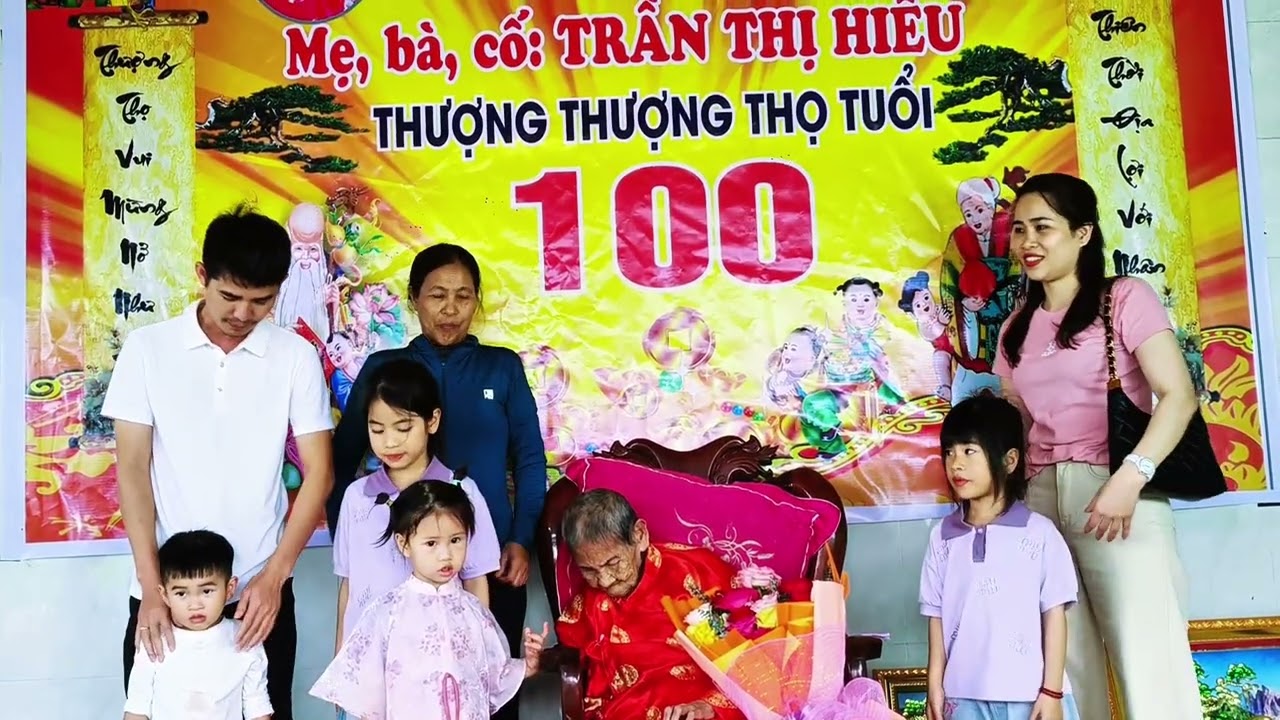 Lễ Mừng Đại Thọ Bà Trần Thị Hiểu Tuổi 100 Xuân Bính Ngọ 2026