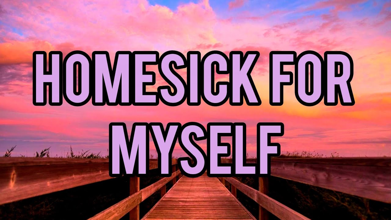 Homesick for Myself (Lyric Video)| Original AI Song #youtubemusic #song #selflove #homesickformyself