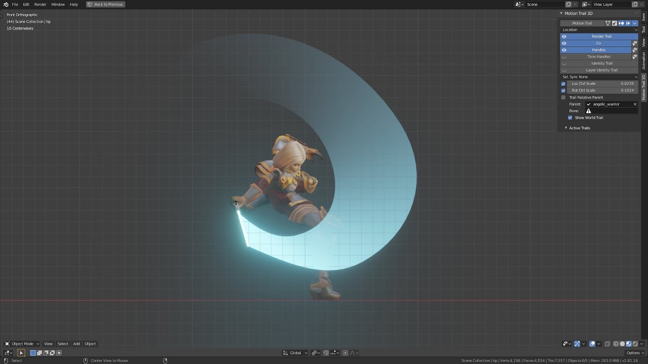 MotionTrail3D: Sword Trail Tutorial