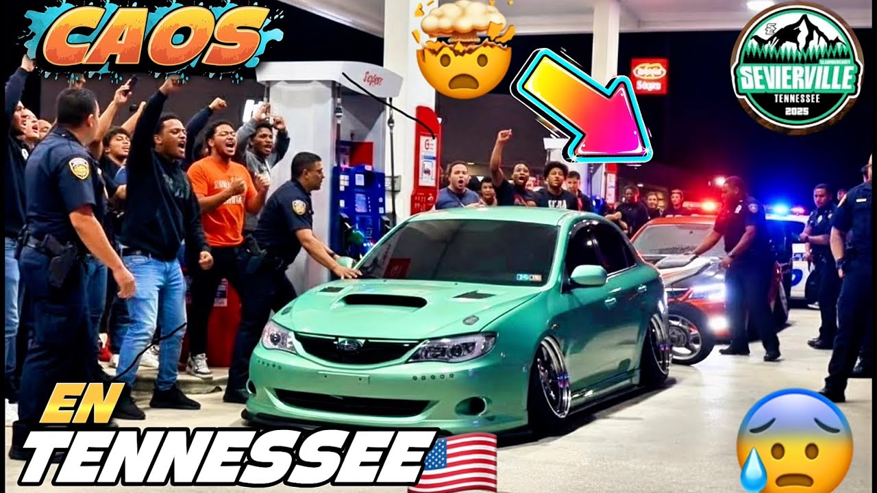 ASÍ ESTUVO LA NOCHE EN TENNESSEE🇺🇸CAOS TOTAL 