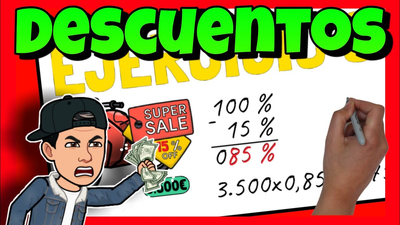 🍕 PORCENTAJES - C&oacute;mo calcular DESCUENTOS para NI&Ntilde;OS de PRIMARIA