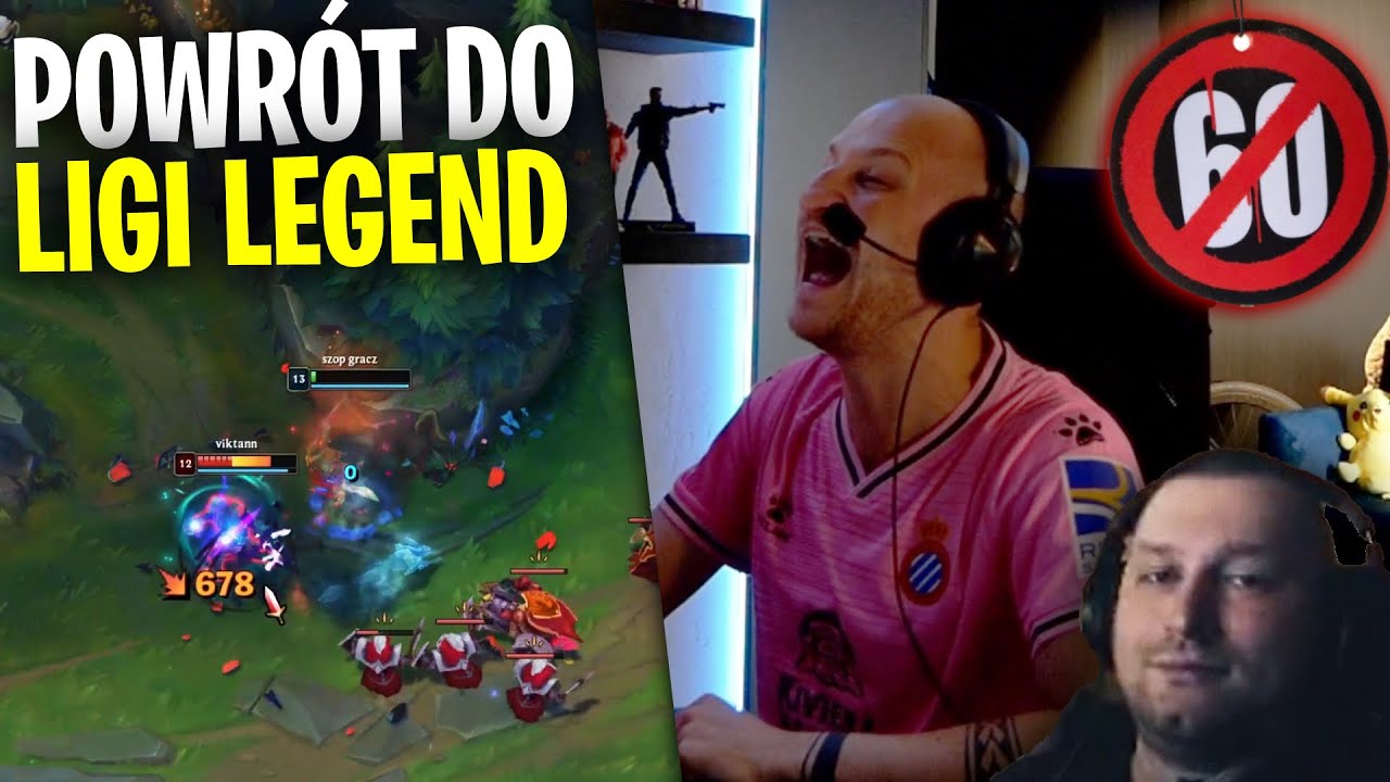 PARIS PLATYNOV I POWR&Oacute;T DO LIGI LEGEND