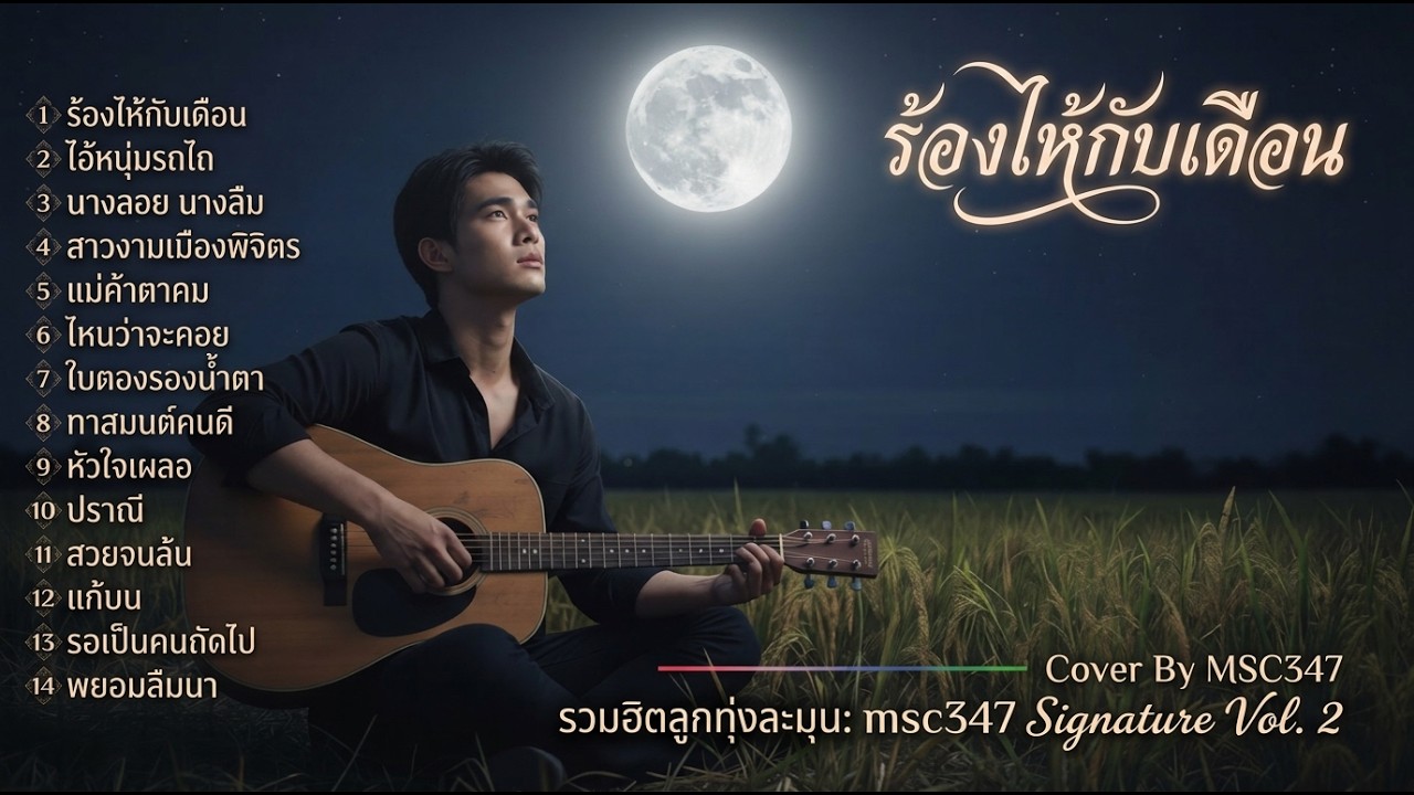 Vol. 2 รวมฮิตลูกทุ่งละมุน: msc347 Signature  | 14 เพลงดังในตำนาน เวอร์ชันบาริโทนนุ่มพิเศษ