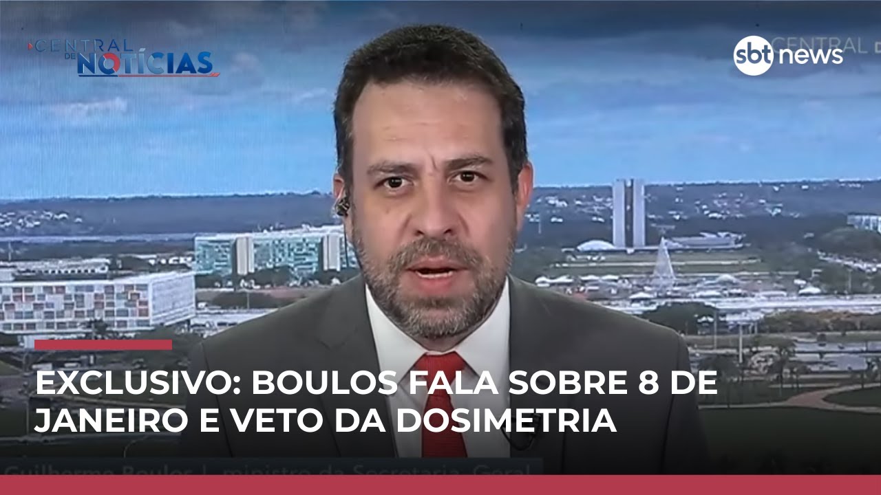 &ldquo;8 de janeiro faz parte do Brasil, n&atilde;o de um partido pol&iacute;tico&rdquo;, diz Boulos | #CentraldeNot&iacute;cias