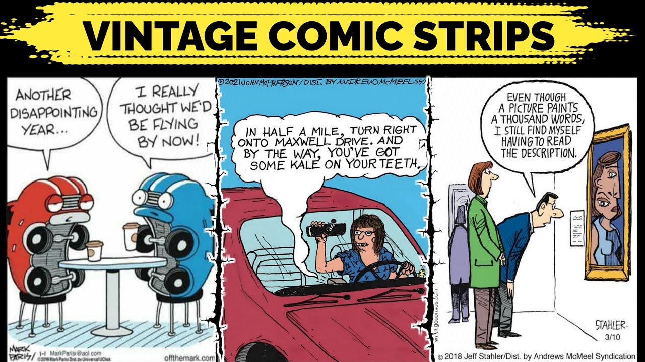 Vintage Comic Strips You'll Never Forget 😂 | Hilarious Classic Cartoon Compilation