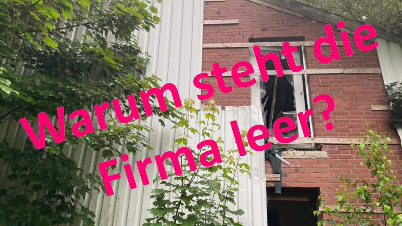 Lost Places / Die verlassene Firma im Wäldchen / Unterwegs mit Emsland Explorer / Urban Explorer