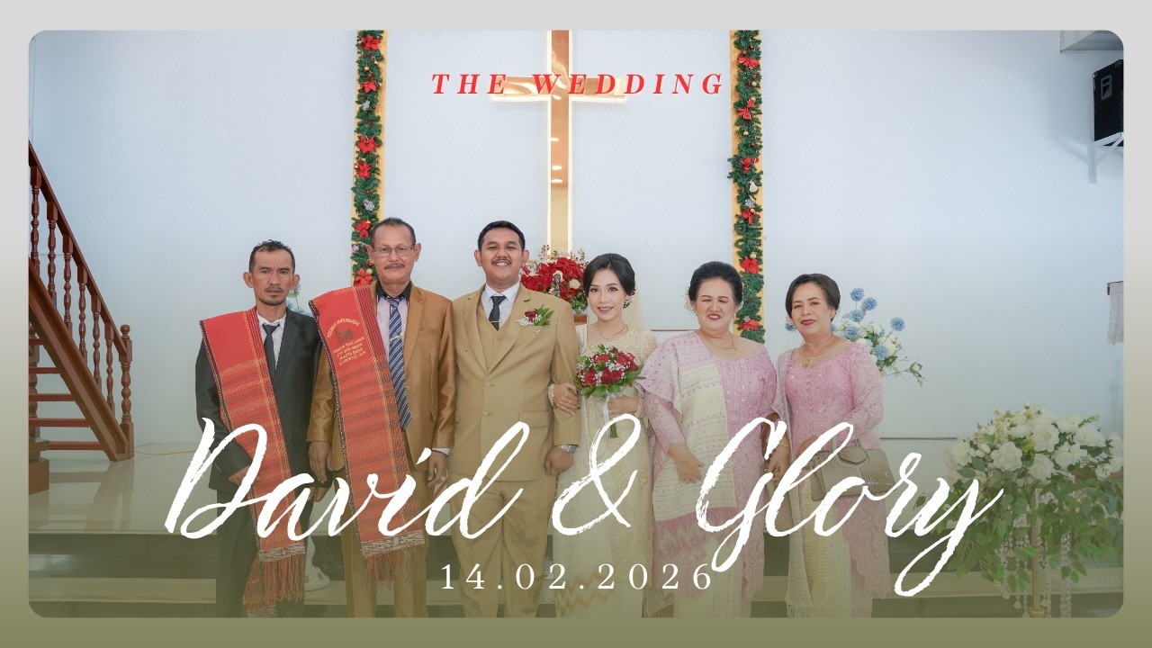 David & Glory | Wedding Batak – Part 1