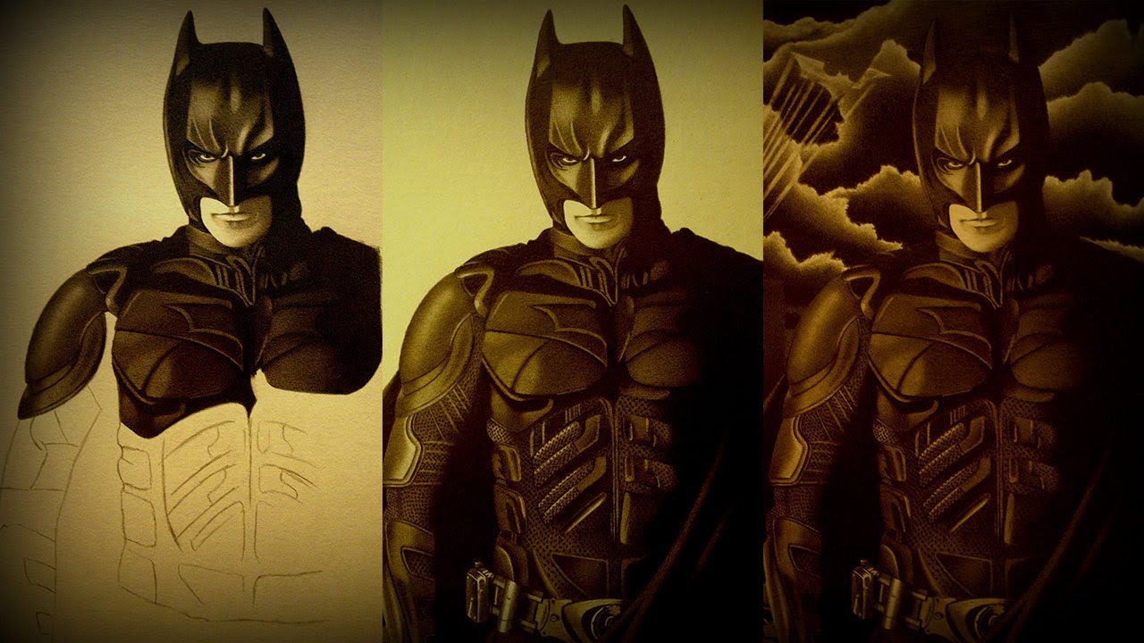 Drawing The Dark Knight: 