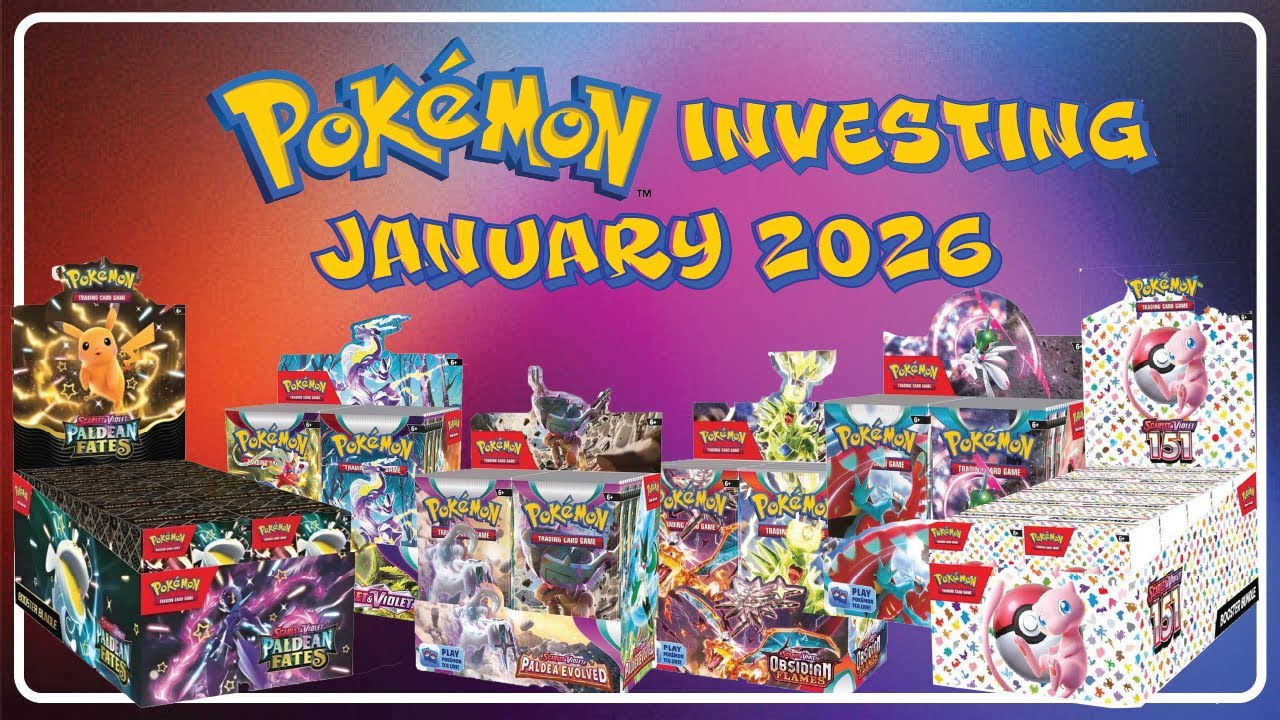 🚀 Pokémon Investing: January 2026 Edition! 📈