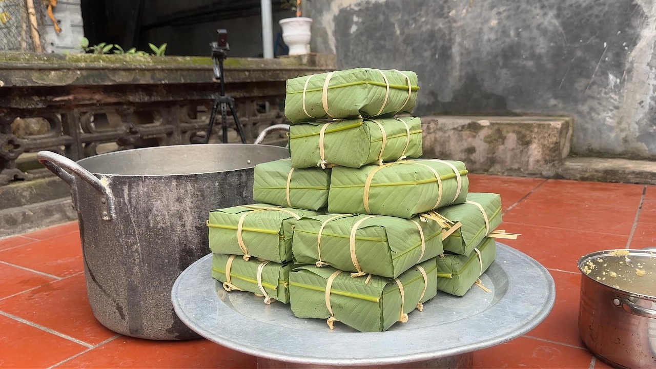 Simple & Joyful Tet in Vietnam’s Countryside | Banh Chung vs Western New Year | Ly A
